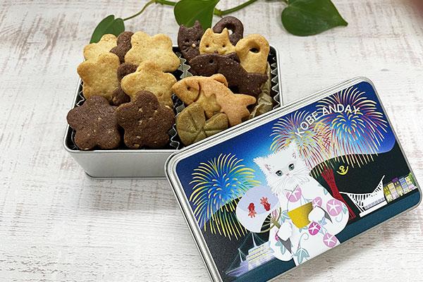 角缶　花火 ネコ