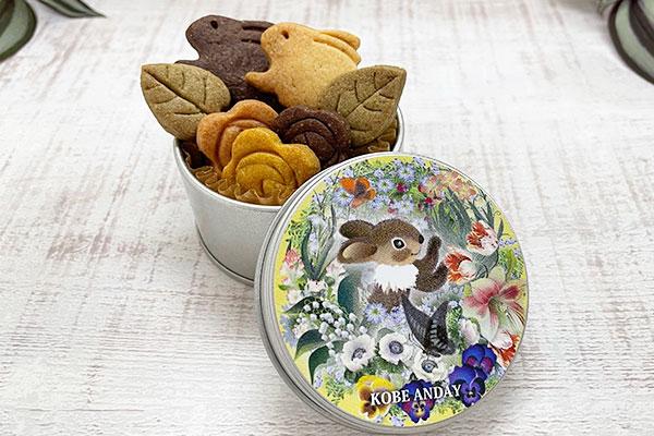 ミニ缶　ウサギ１匹